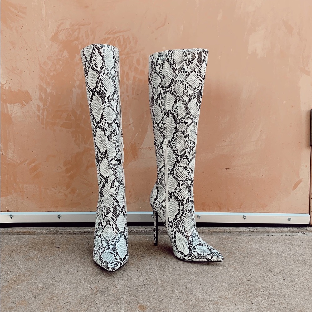 Snakeskin Boots